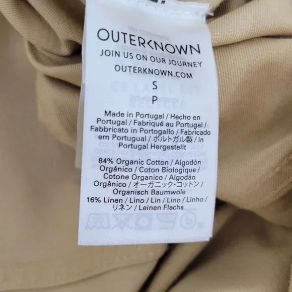 OUTERKNOWN station jumpsuit Sz S NEW - Picture 7 of 8